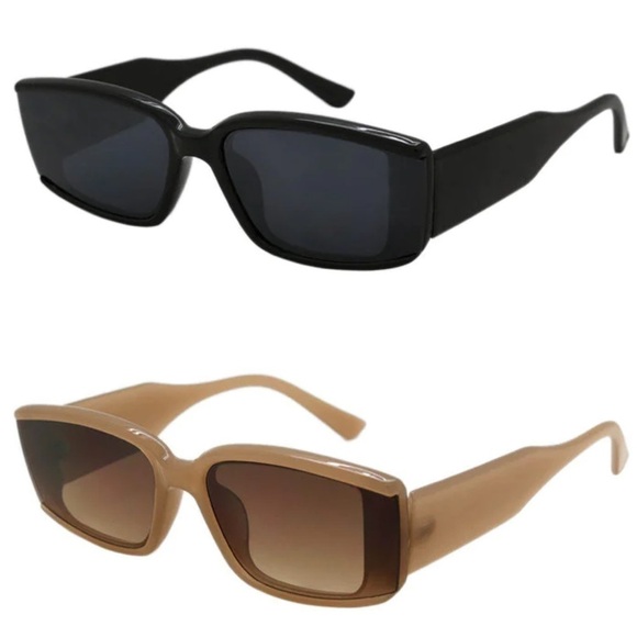 retro square Sunglasses UO - Picture 2 of 2